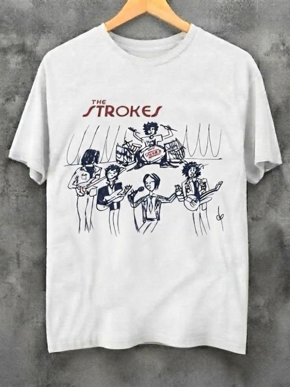Music Band Graphic Tee Shirt